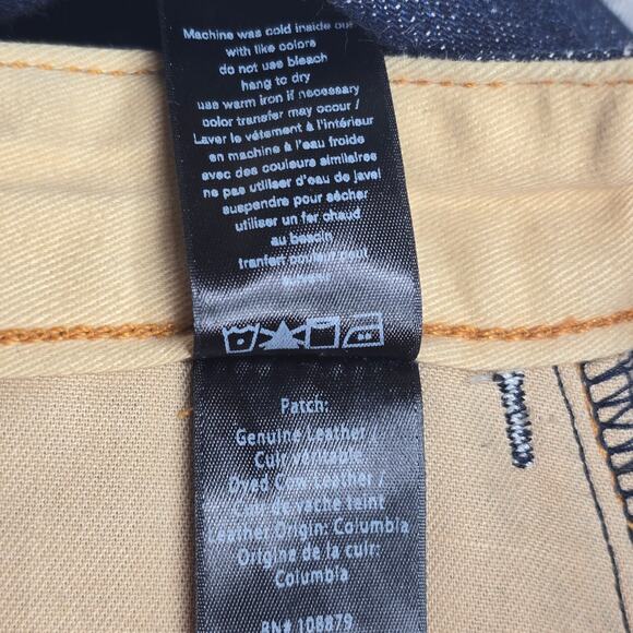 Rag & Bone Dark Wash Cuff Japanese Selvedge Jeans Size 27 - Picture 14 of 14